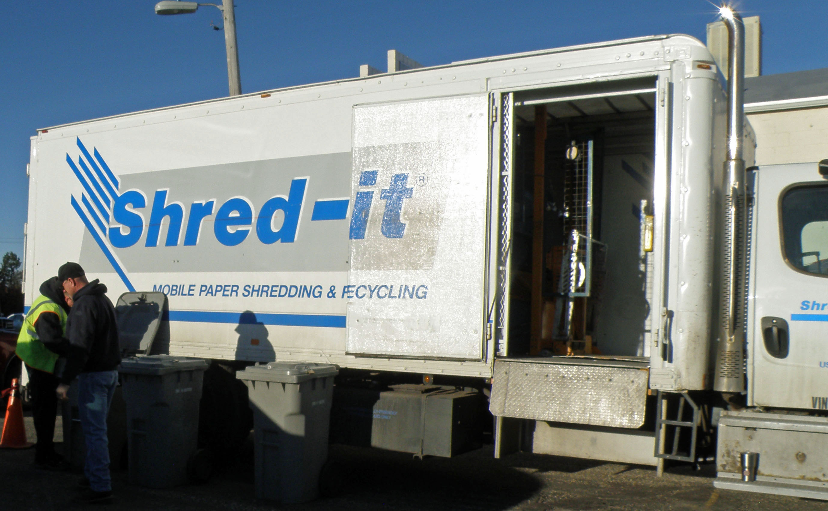Shred-It truck